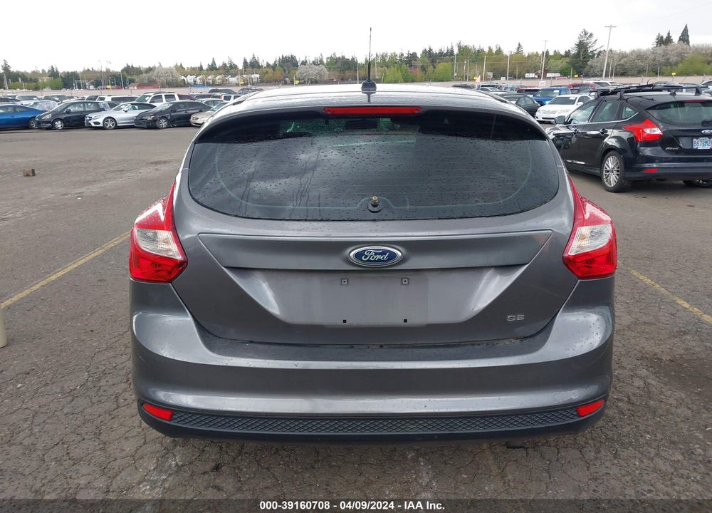 2012 FORD FOCUS SE VIN: 1FAHP3K2XCL266987