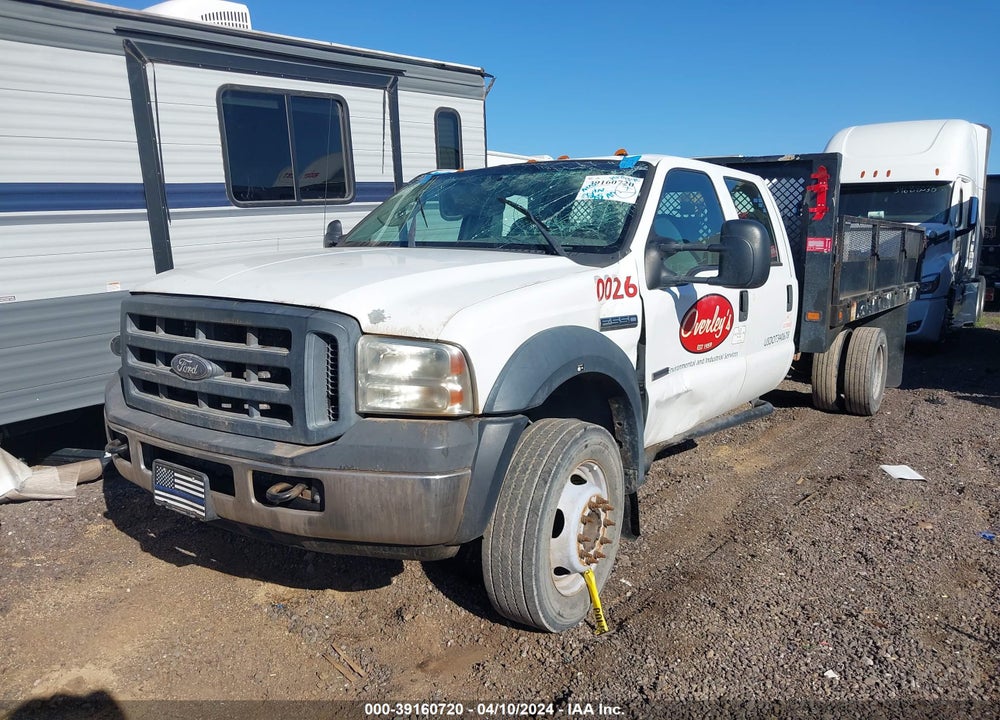 2006 FORD F-550 CHASSIS LARIAT/XL/XLT VIN: 1FDAW56P86EC03052
