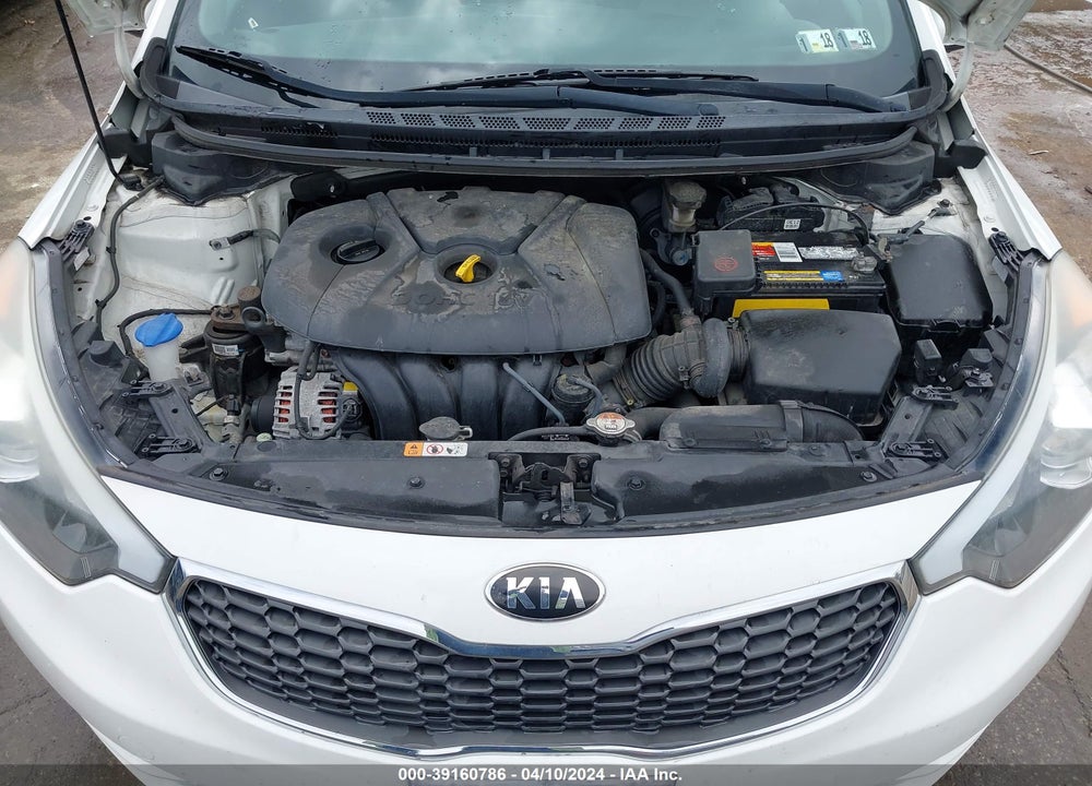 2016 KIA FORTE LX VIN: KNAFK4A66G5476861