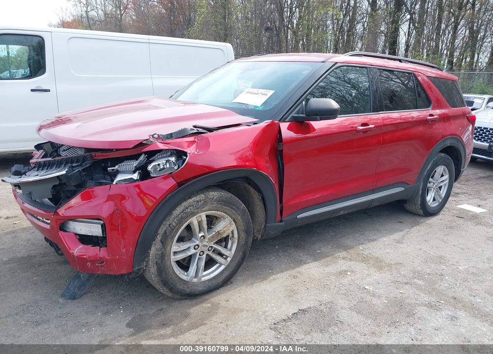 2020 FORD EXPLORER XLT VIN: 1FMSK8DHXLGC20707