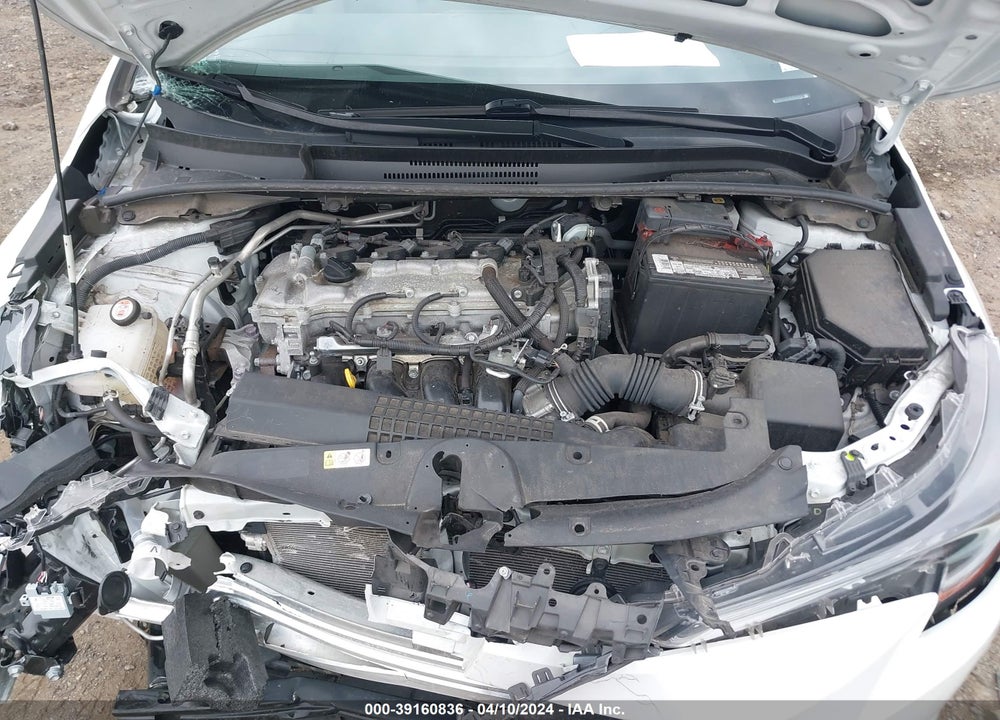 2022 TOYOTA COROLLA LE VIN: JTDEPMAE3N3004956