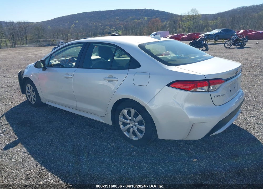 2022 TOYOTA COROLLA LE VIN: JTDEPMAE3N3004956