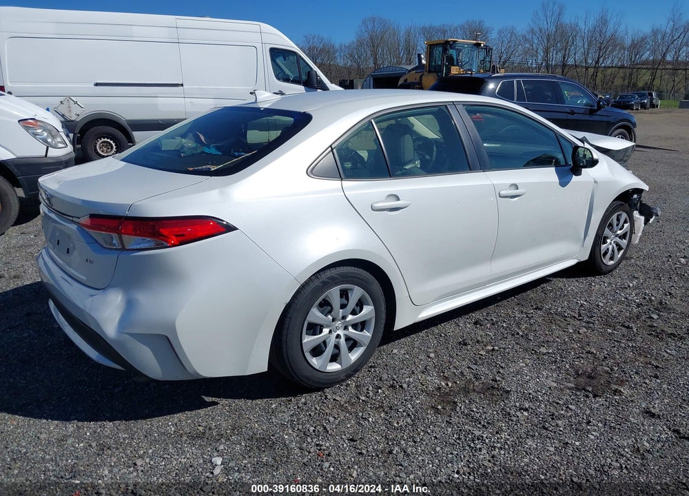 2022 TOYOTA COROLLA LE VIN: JTDEPMAE3N3004956