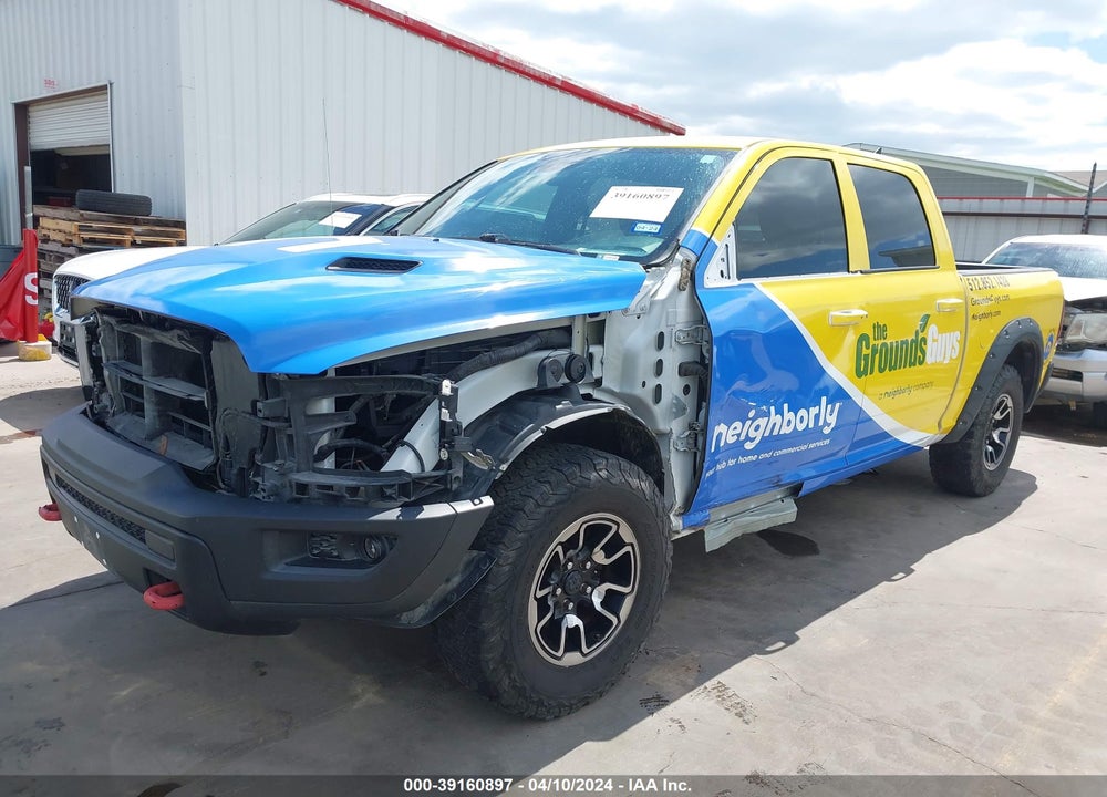 2016 RAM 1500 REBEL VIN: 1C6RR7YT6GS230071