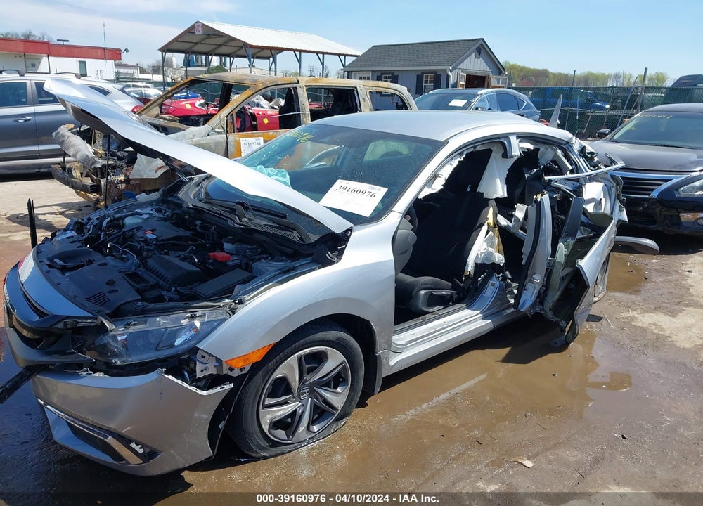 2021 HONDA CIVIC LX VIN: 2HGFC2F66MH538262