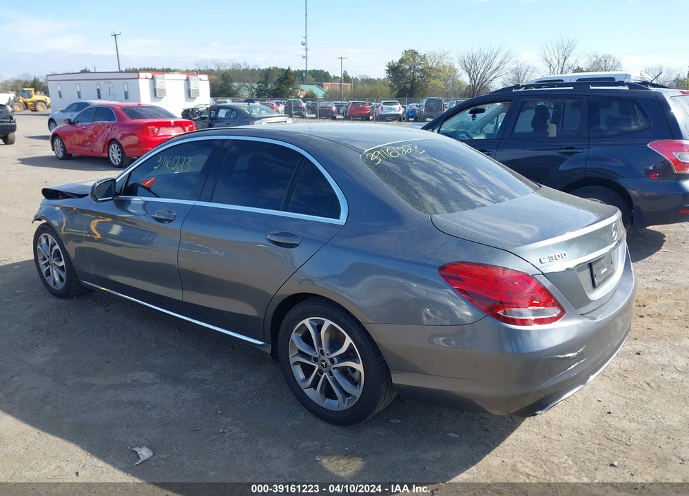 2018 MERCEDES-BENZ C 300 VIN: 55SWF4JB7JU250532