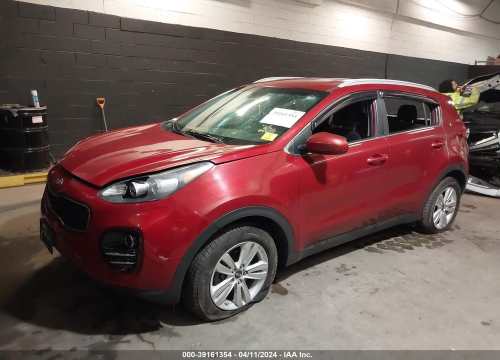 2018 KIA SPORTAGE LX VIN: KNDPMCAC1J7446387