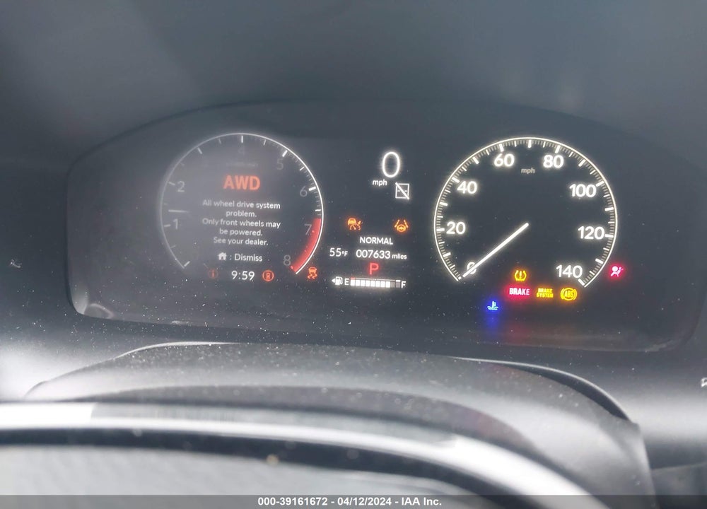 2024 HONDA HR-V AWD EX-L/AWD EX-L W/O BSI VIN: 3CZRZ2H78RM713663