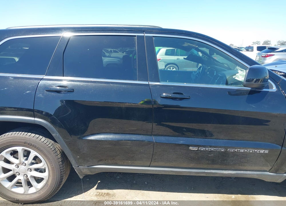 2022 JEEP GRAND CHEROKEE WK LAREDO E 4X4 VIN: 1C4RJFAG8NC124994