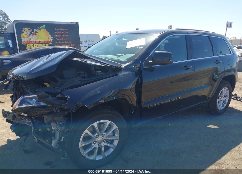 2022 JEEP GRAND CHEROKEE WK LAREDO E 4X4 VIN: 1C4RJFAG8NC124994