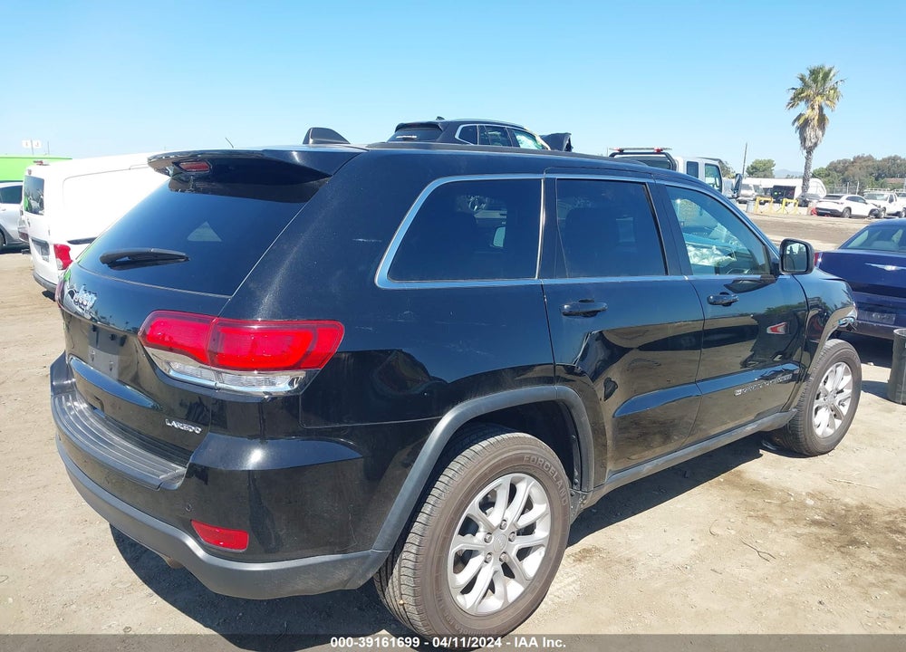 2022 JEEP GRAND CHEROKEE WK LAREDO E 4X4 VIN: 1C4RJFAG8NC124994