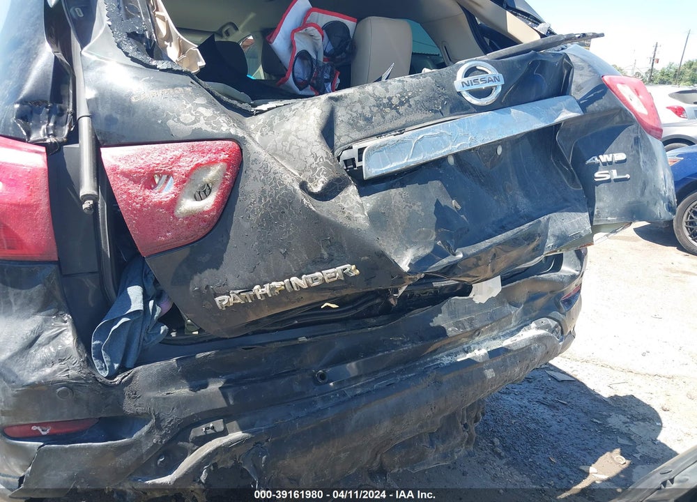 2019 NISSAN PATHFINDER SL VIN: 5N1DR2MM0KC639637