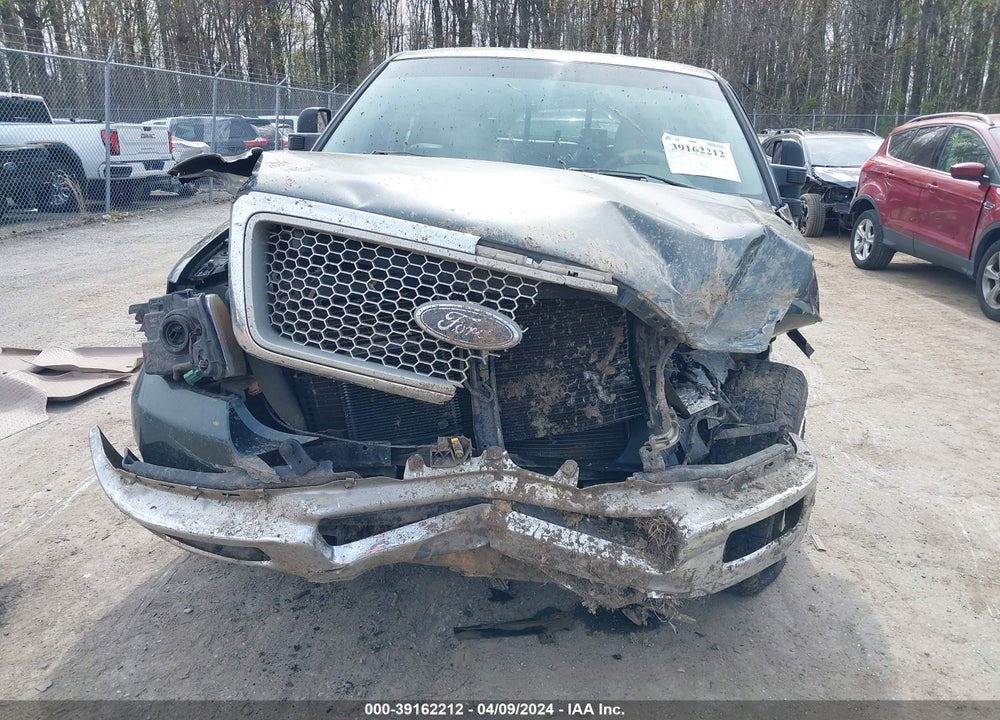 2004 FORD F-150 VIN: 1FTPW125X4KD07360
