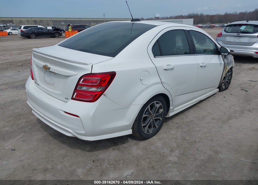 2017 CHEVROLET SONIC LT AUTO VIN: 1G1JD5SH6H4145372