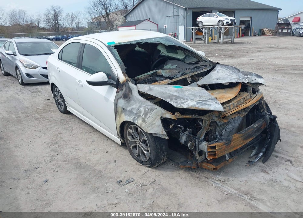 2017 CHEVROLET SONIC LT AUTO VIN: 1G1JD5SH6H4145372