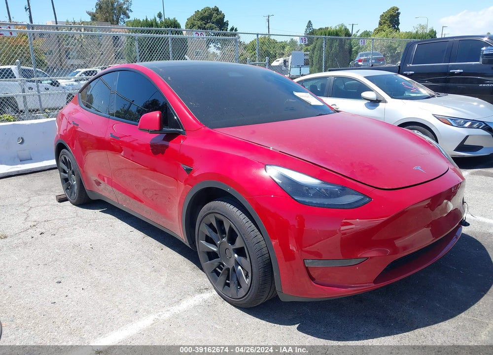 2023 TESLA MODEL Y AWD/LONG RANGE DUAL MOTOR ALL-WHEEL DRIVE VIN: 7SAYGDEE9PA180584