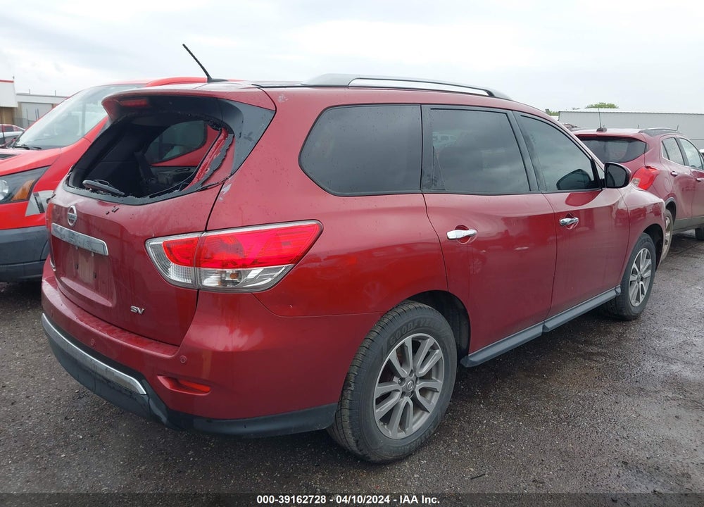 2014 NISSAN PATHFINDER SV VIN: 5N1AR2MN0EC651965