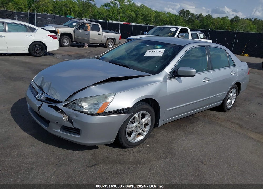 2007 HONDA ACCORD 2.4 SE VIN: 1HGCM56357A223771