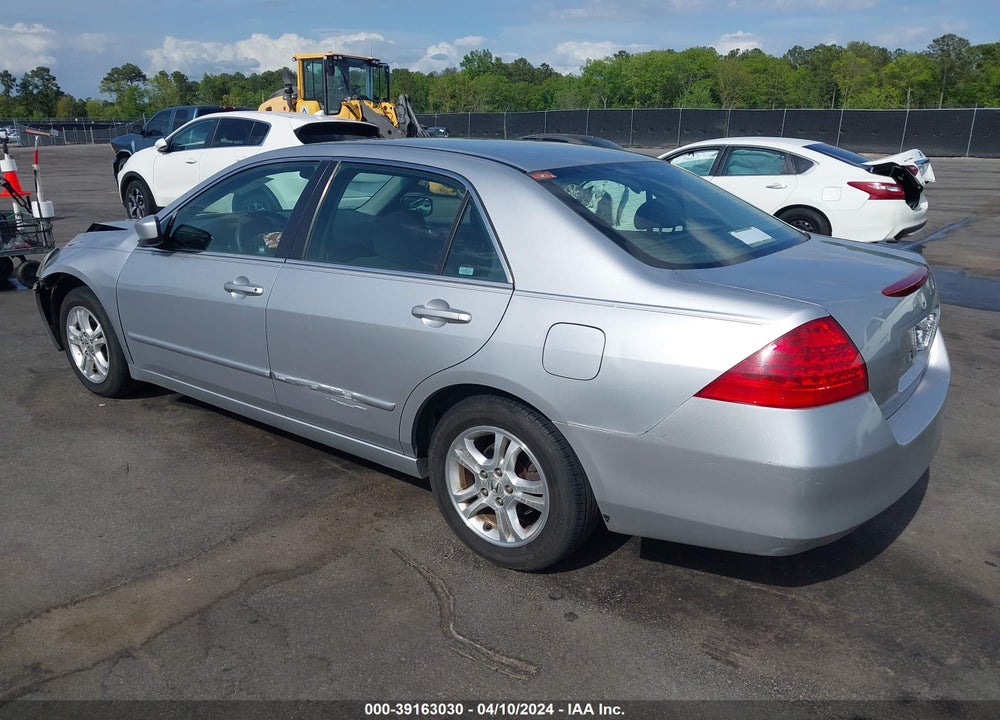2007 HONDA ACCORD 2.4 SE VIN: 1HGCM56357A223771