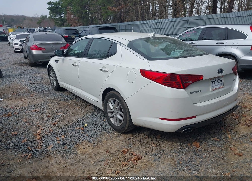2012 KIA OPTIMA LX VIN: KNAGM4A79C5298199