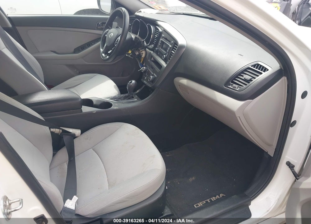 2012 KIA OPTIMA LX VIN: KNAGM4A79C5298199