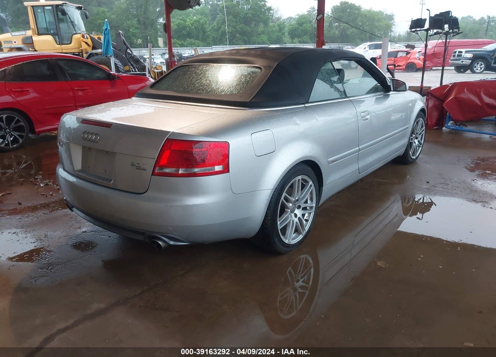 2009 AUDI A4 2.0T SPECIAL EDITION VIN: WAUDF48H29K007743