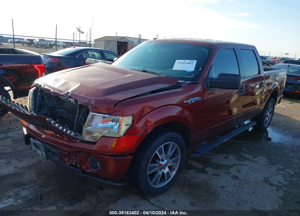 2014 FORD F-150 STX VIN: 1FTFW1CF6EKD51165