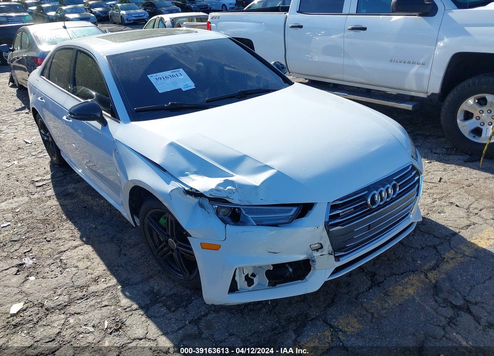 2017 AUDI A4 2.0T SEASON OF  PREMIUM VIN: WAUDNAF45HN056921