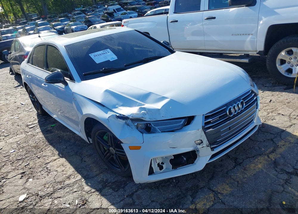 2017 AUDI A4 2.0T SEASON OF  PREMIUM VIN: WAUDNAF45HN056921
