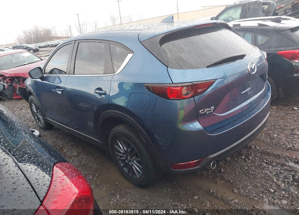 2021 MAZDA CX-5 SPORT VIN: JM3KFBBM1M0394656