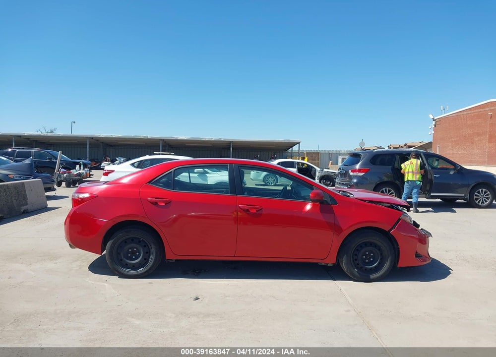 2017 TOYOTA COROLLA L/LE/XLE/SE/XSE VIN: 5YFBURHE6HP638076