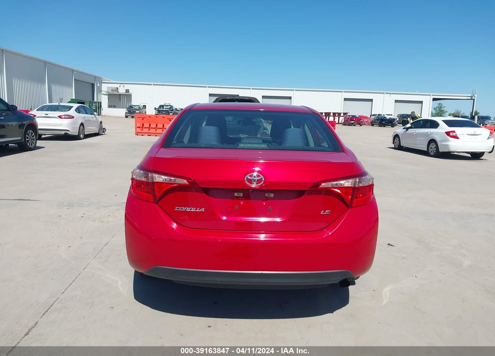 2017 TOYOTA COROLLA L/LE/XLE/SE/XSE VIN: 5YFBURHE6HP638076