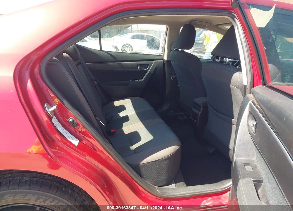 2017 TOYOTA COROLLA L/LE/XLE/SE/XSE VIN: 5YFBURHE6HP638076