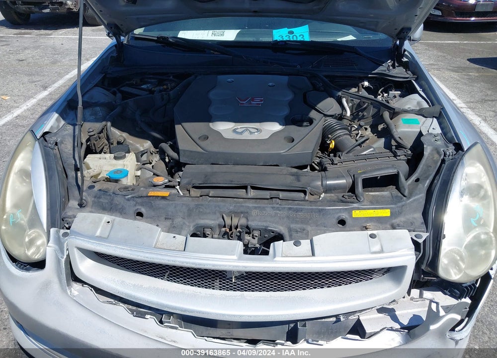 2006 INFINITI G35 VIN: JNKCV54E06M709481