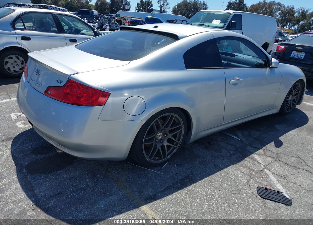 2006 INFINITI G35 VIN: JNKCV54E06M709481