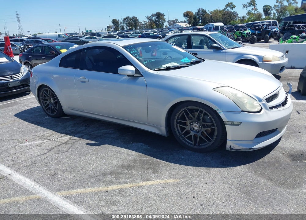 2006 INFINITI G35 VIN: JNKCV54E06M709481