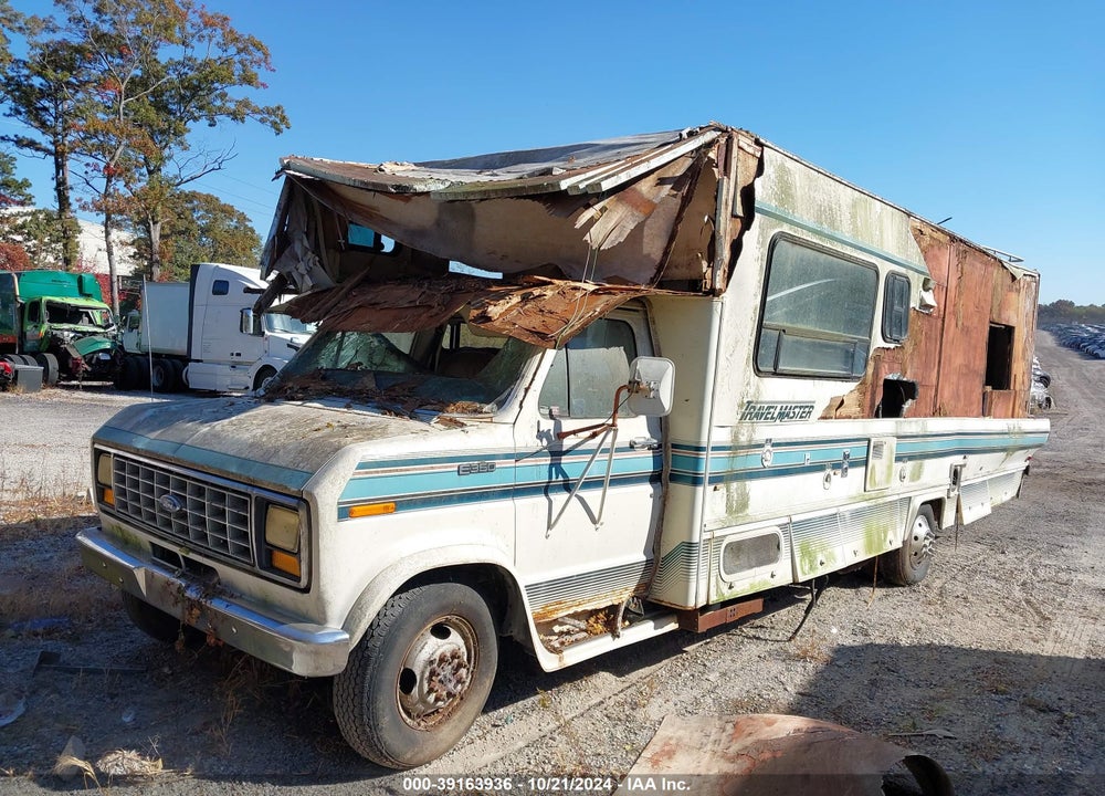1991 FORD ECONOLINE E350 CUTAWAY VAN VIN: 1FDKE30G0MHB18884