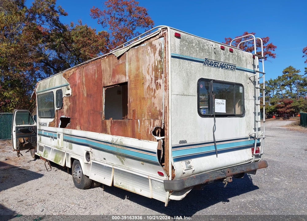 1991 FORD ECONOLINE E350 CUTAWAY VAN VIN: 1FDKE30G0MHB18884