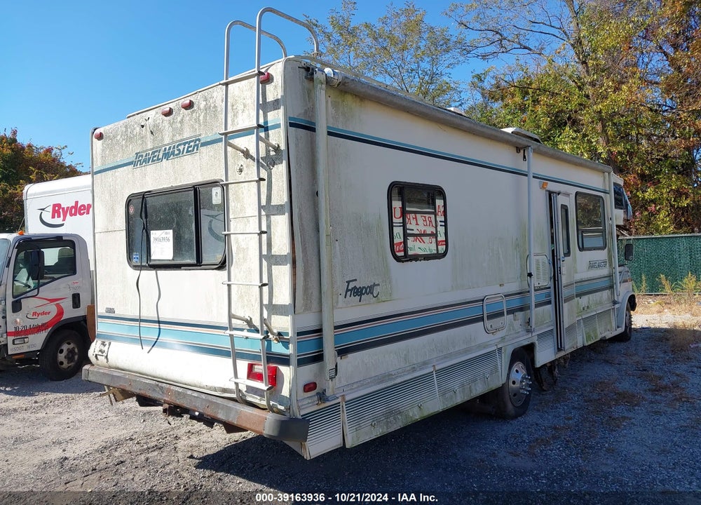 1991 FORD ECONOLINE E350 CUTAWAY VAN VIN: 1FDKE30G0MHB18884