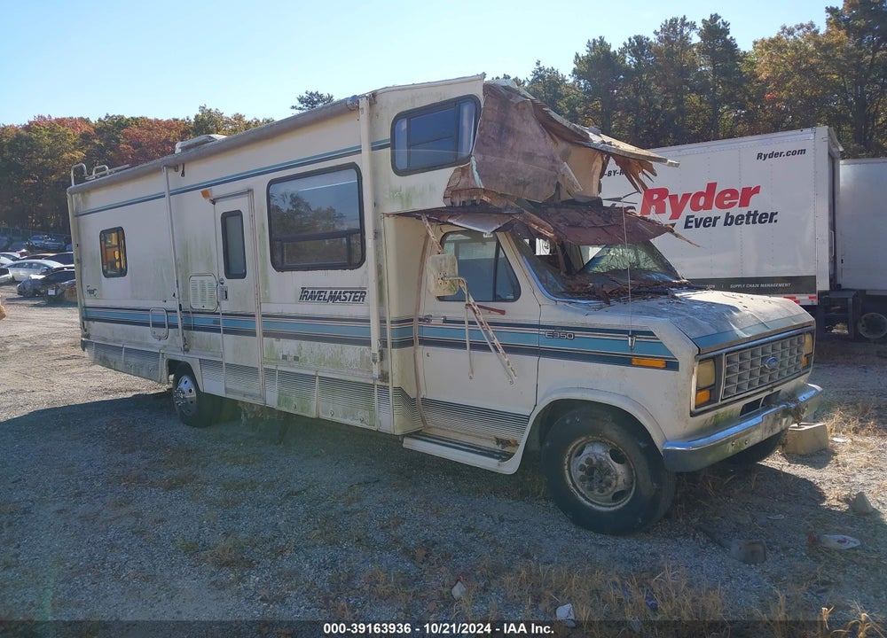 1991 FORD ECONOLINE E350 CUTAWAY VAN VIN: 1FDKE30G0MHB18884