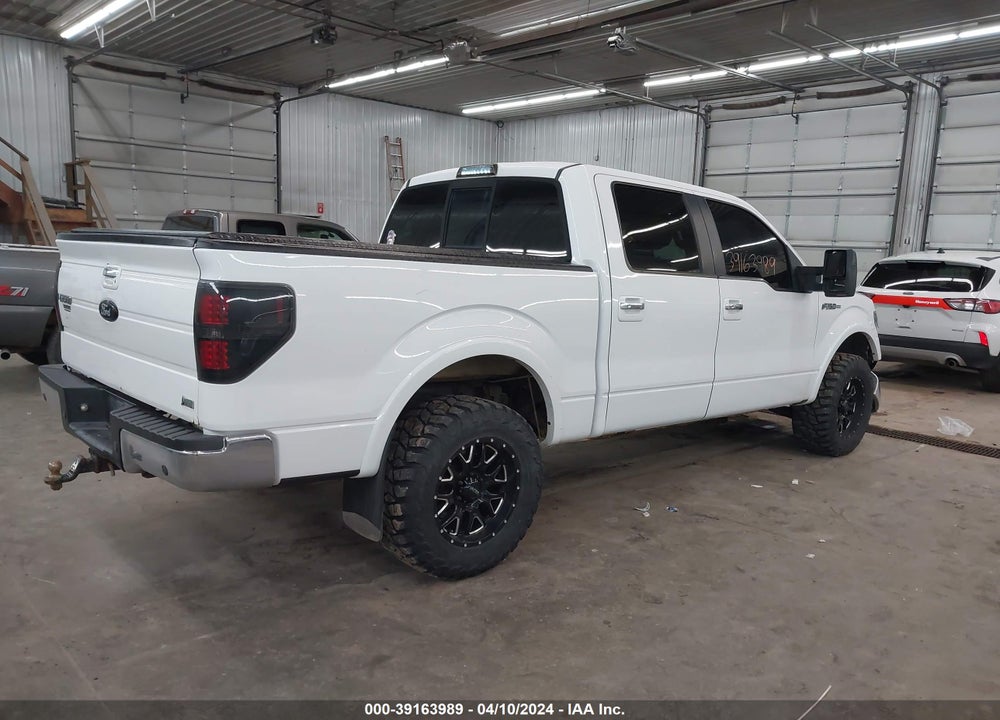 2011 FORD F-150 LARIAT VIN: 1FTFW1EF7BFC59158
