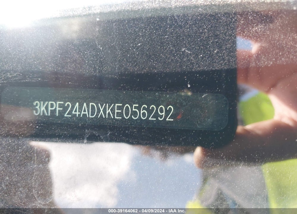 2019 KIA FORTE VIN: 3KPF24ADXKE056292