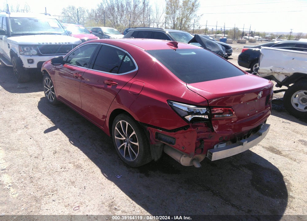 2017 ACURA TLX VIN: 19UUB2F33HA007024