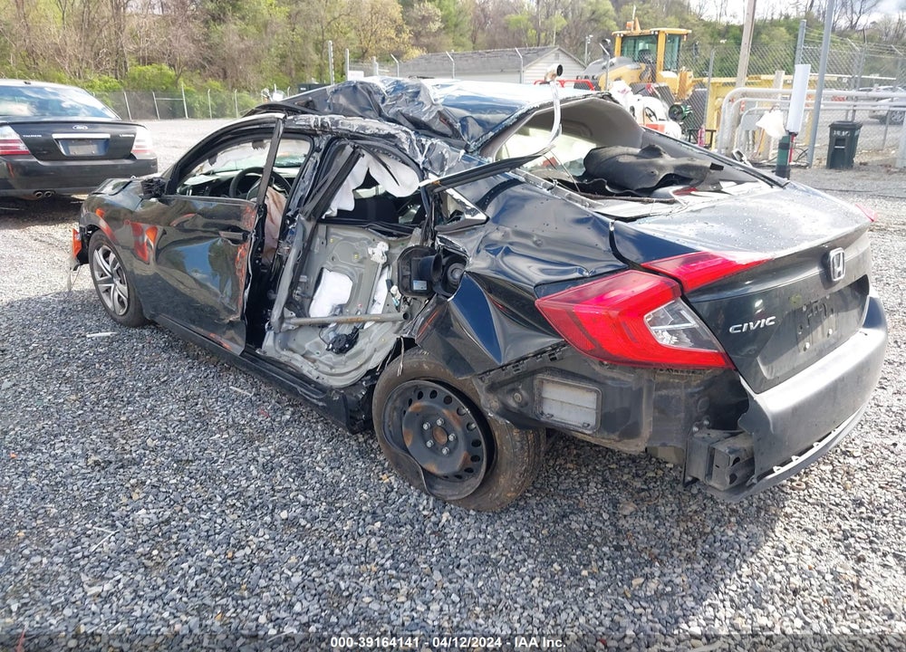 2018 HONDA CIVIC LX VIN: 19XFC2F52JE000378