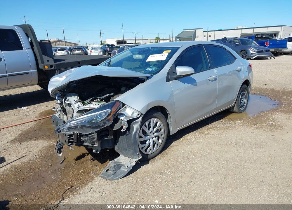 2019 TOYOTA COROLLA LE VIN: 5YFBURHE5KP891400