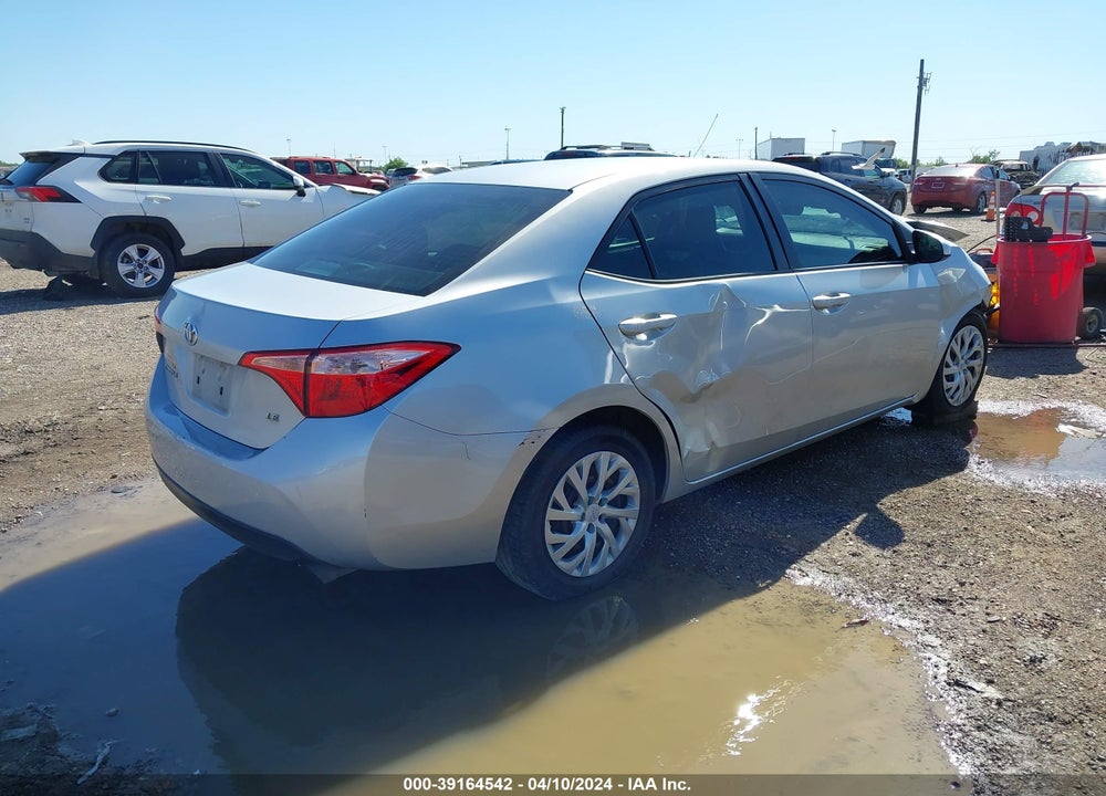 2019 TOYOTA COROLLA LE VIN: 5YFBURHE5KP891400