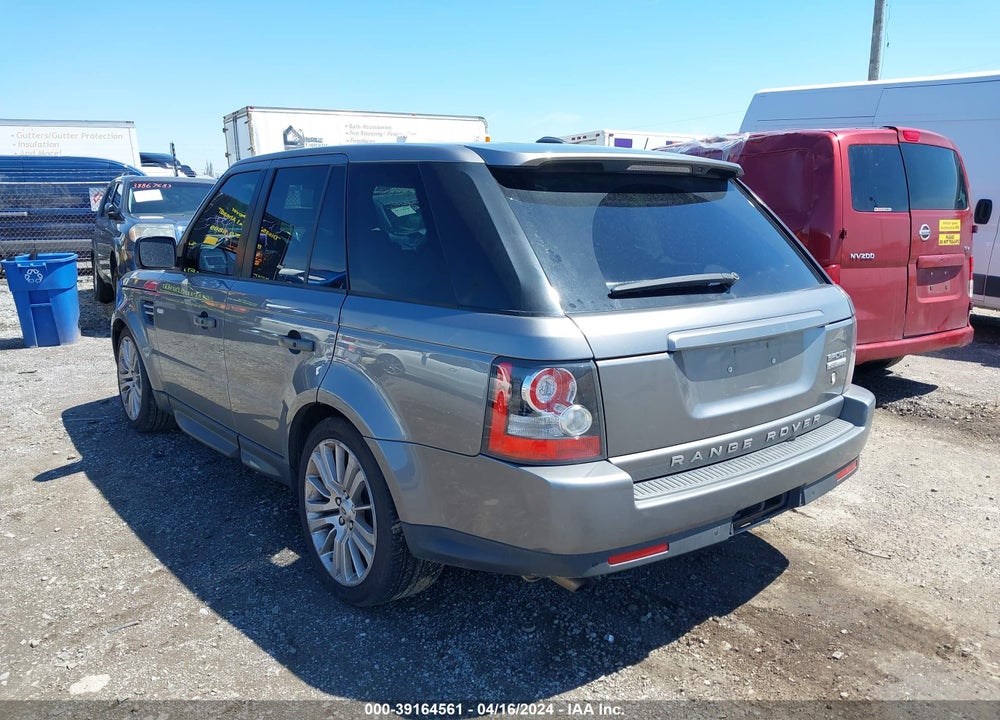 2011 LAND ROVER RANGE ROVER SPORT HSE VIN: SALSK2D49BA702898