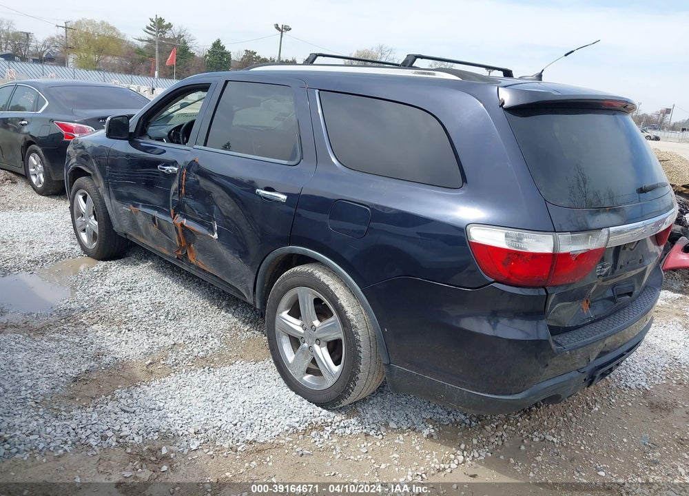 2011 DODGE DURANGO CITADEL VIN: 1D4SD5GT5BC682002