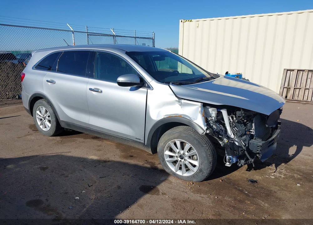 2019 KIA SORENTO 3.3L LX VIN: 5XYPGDA58KG446244