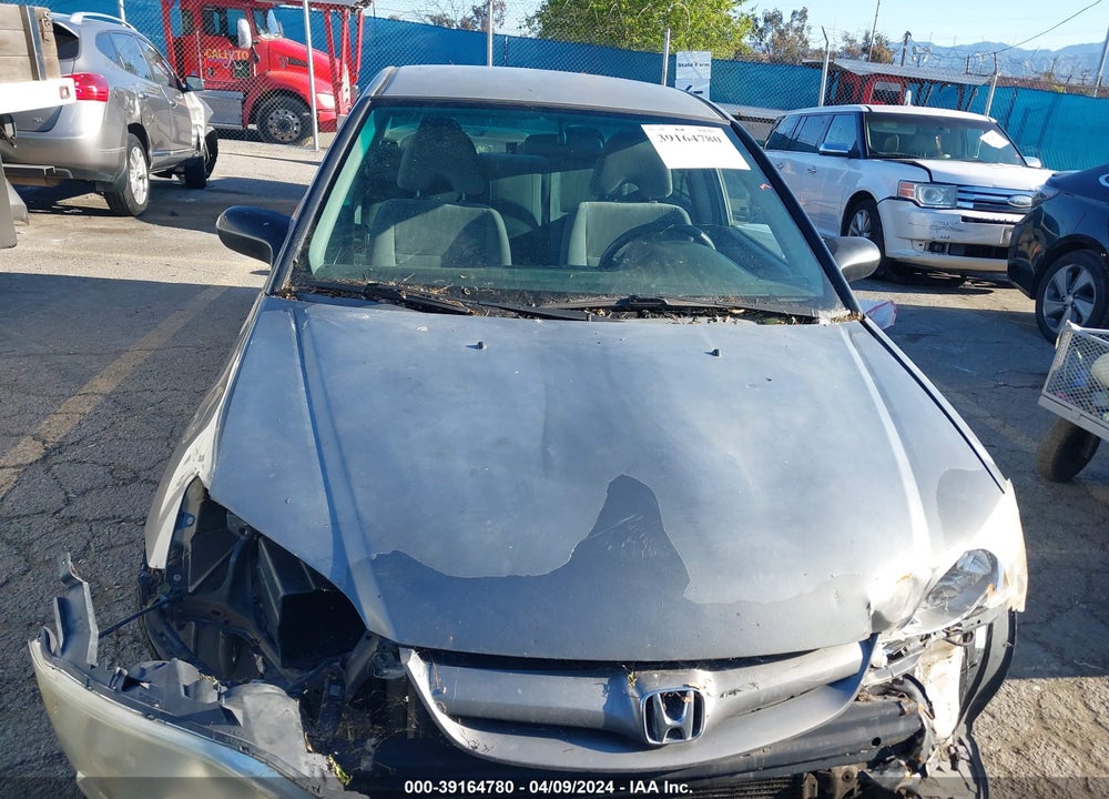 2005 HONDA CIVIC LX VIN: 2HGES16575H633382